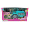 Imagen de Muñeca con tractor y accesorios, en caja
