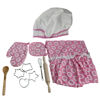 Imagen de Set de cocina, 11 piezas, con delantal, gorro, manopla y accesorios, en caja