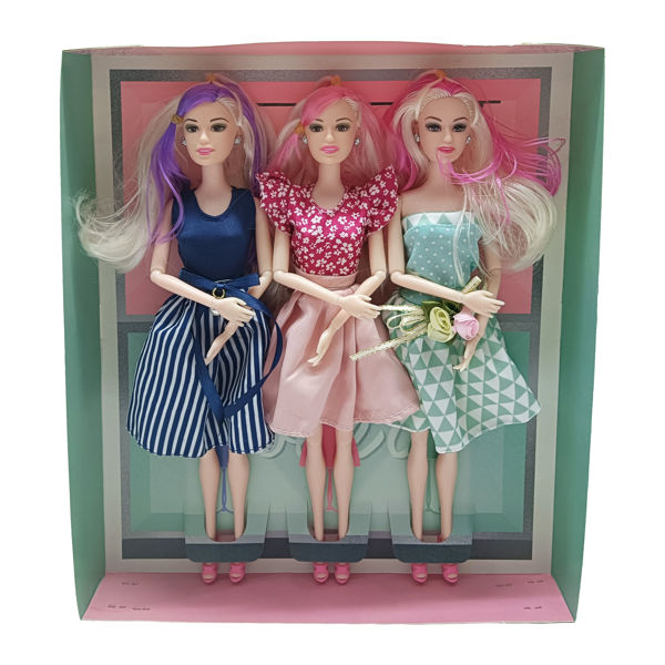Imagen de Muñeca articulada x3, en caja