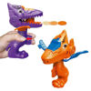 Imagen de Pistola lanza tazos, dinosaurio, en caja, varios colores
