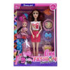 Imagen de Muñeca con hija y accesorios, en caja
