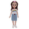 Imagen de Muñeca cuerpo de plástico cara de goma, varios colores en bolsa