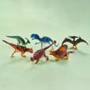 Imagen de Dinosaurio de plástico, x6, en bolsa