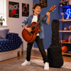 Imagen de Guitarra de plástico clásica, mediana, con funda
