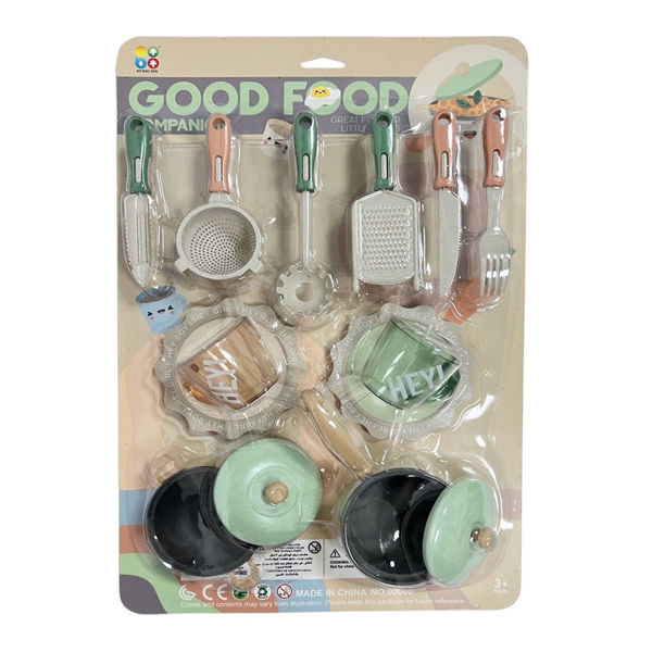Imagen de Set de cocina, 15 piezas, en blister
