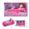 Imagen de Muñeca x2, con auto y accesorios, en caja
