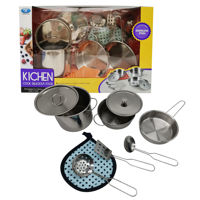 Imagen de Set de cocina de metal 8 piezas en caja