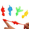 Imagen de Dinosaurio de goma, para dedo, proyectil extensible, en blister, varios colores