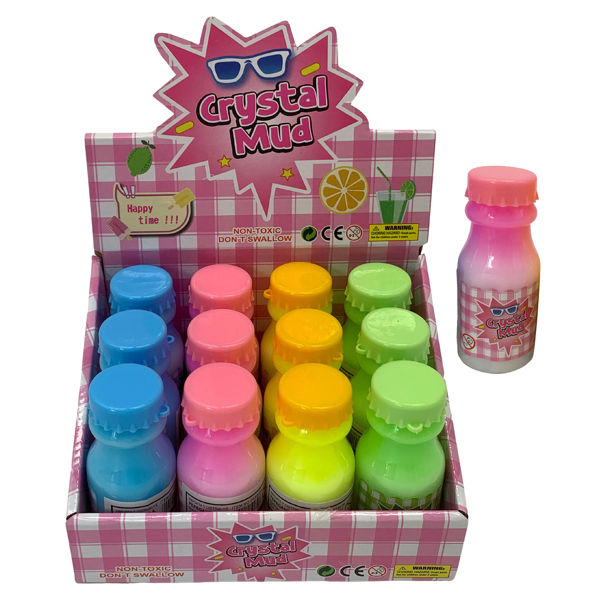 Imagen de Masa pegajosa, botella, CAJA x12 varios colores