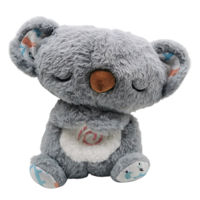 Imagen de Dormidera peluche koala, con luz y sonido, 3AA, en bolsa, varios colores