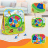 Imagen de Tiro al blanco doble con velcro y ta te ti, plegable en bolsa