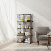 Imagen de Mueble estantería de metal, 8 estantes en caja