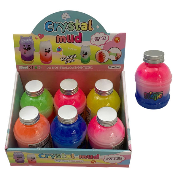 Imagen de Masa pegajosa, botella, CAJA x6, varios colores