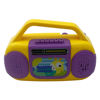 Imagen de Didáctico radio, con sonido, grabadora y control de volumen, 3AA en caja, 2 colores