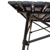 Imagen de Mesa enrollable rectangular de aluminio pintado plegable, portátil, en bolsa, varios colores