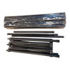 Imagen de Mesa enrollable rectangular de aluminio pintado plegable, portátil, en bolsa, varios colores