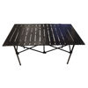 Imagen de Mesa enrollable rectangular de aluminio pintado plegable, portátil, en bolsa, varios colores
