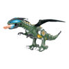 Imagen de Dinosaurio dragón de plástico, lanza humo, con luz, sonido y movimiento, 3AA, en caja