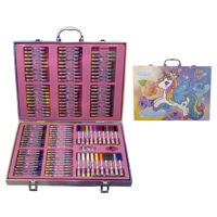 Imagen de Valija de arte infantil, 160 piezas, contiene marcadores, lápices, crayolas y láminas, 2 diseños