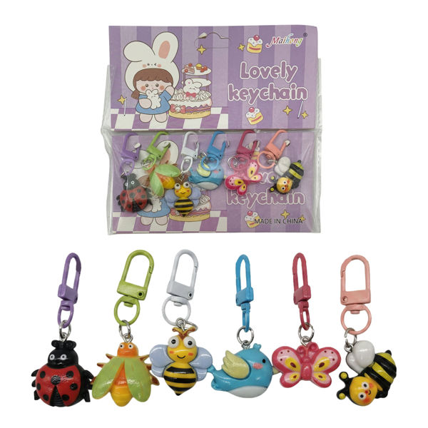 Imagen de Llavero animales x6, PACK x12