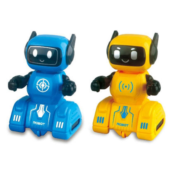 Imagen de Robot chico x2, a fricción en caja, varios colores