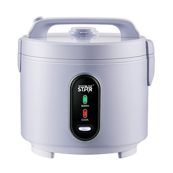 Imagen de Olla arrocera eléctrica 5L, 900W, WINNING STAR, con cuchara arrocera y taza medidora, en caja