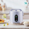 Imagen de Olla arrocera eléctrica 5L, 900W, WINNING STAR, con cuchara arrocera y taza medidora, en caja