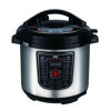 Imagen de Olla a presión eléctrica, acero inoxidable, digital, con accesorios, 6L, 1000W, en caja, WINNING STAR