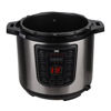 Imagen de Olla a presión eléctrica, acero inoxidable, digital, con accesorios, 6L, 1000W, en caja, WINNING STAR