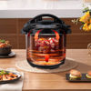 Imagen de Olla a presión eléctrica, acero inoxidable, digital, con accesorios, 6L, 1000W, en caja, WINNING STAR