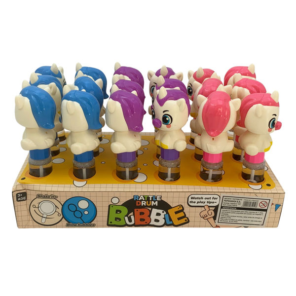 Imagen de Pompero burbujero, unicornio, CAJA x18