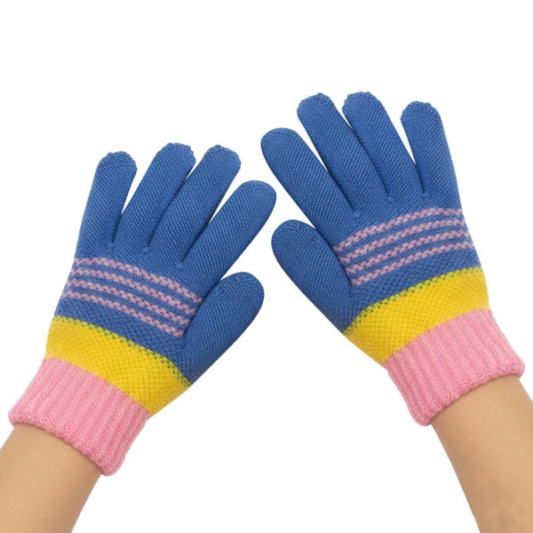 Imagen de Guantes infantiles, tejidos, varios colores