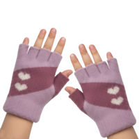 Imagen de Guantes infantiles, tejidos, sin dedos, varios colores