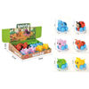 Imagen de Animales de goma con ruedas, CAJA x12, varios modelos