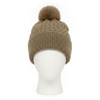 Imagen de Gorro de adulto tejido, con pompón, varios colores