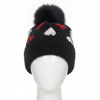 Imagen de Gorro de adulto, de chenille forrado, con pompón, varios colores
