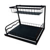 Imagen de Organizador de metal 2 niveles, deslizante, ideal para bajo mesada, en caja