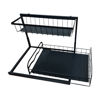 Imagen de Organizador de metal 2 niveles, deslizante, ideal para bajo mesada, en caja