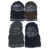 Imagen de Gorro de adulto, pasamontañas, con visera, forrado,  varios colores