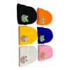Imagen de Gorro infantil, tejido, con aplique, varios colores