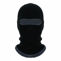 Imagen de Gorro de adulto, pasamontañas, tejido, forrado negro, en bolsa