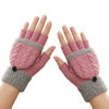 Imagen de Guantes infantiles, tejidos, sin dedo con solapa, acrílico varios colores en bolsa