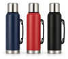 Imagen de Kit Matero Termo 1lt - Mate Acero Inox Y Jarra Electrica Bordó