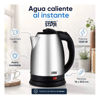Imagen de Kit Matero Termo 1lt - Mate Acero Inox Y Jarra Electrica Bordó