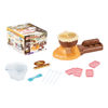 Imagen de Set de cocina, fábrica de chocolates, se usa agua caliente para derretir chocolate para bañar o hacer formas, con accesorios, en caja