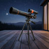 Imagen de Telescopio con trípode, 60x, 2 lentes 20-60x, en caja