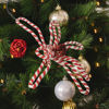 Imagen de Adorno navideño flor, de tela