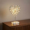 Imagen de Adorno navideño para mesa corazón con luces, 3AA