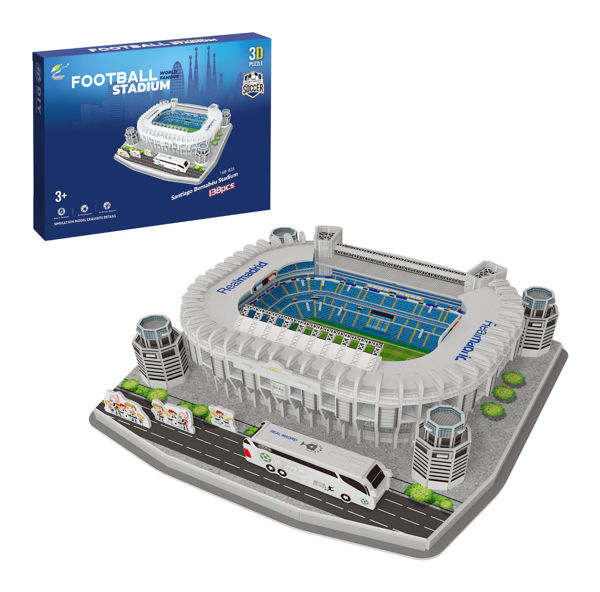 Imagen de Puzzle 3D, 138 piezas de plástico, estadio, en caja