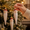 Imagen de Adorno navideño Papá Noel x3, en caja